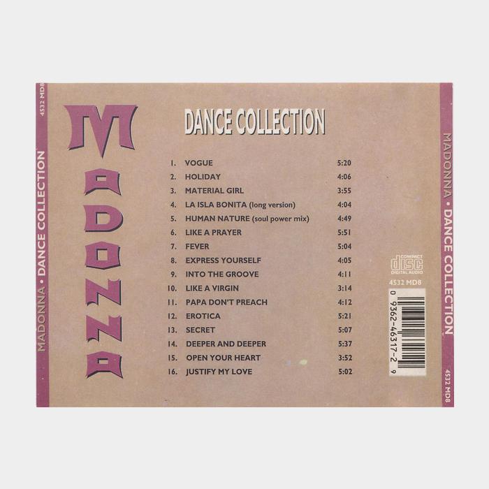 CD Madonna - Dance Collection