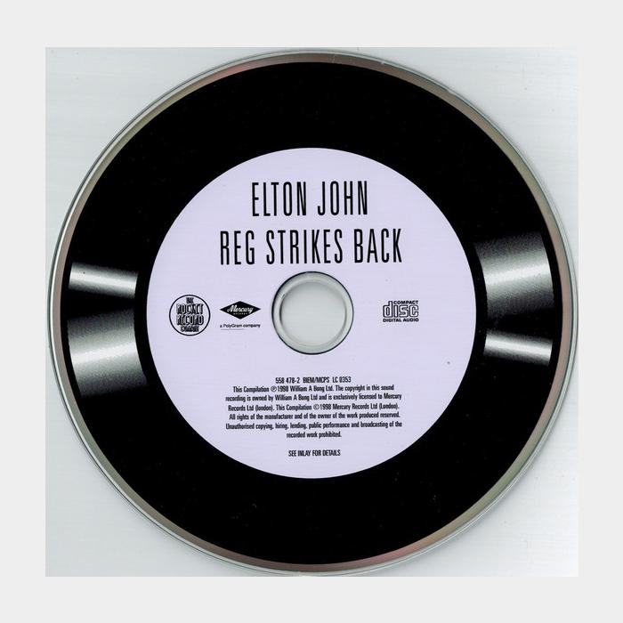 CD Elton John - Reg Strikes Back