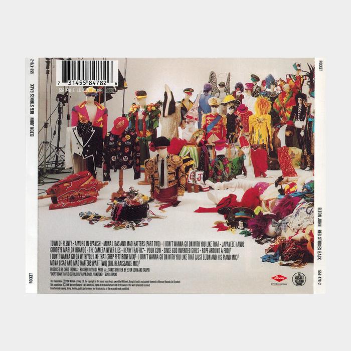 CD Elton John - Reg Strikes Back