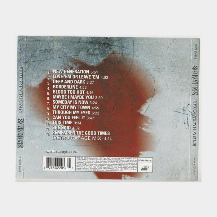 CD Scorpions - Unbreakable