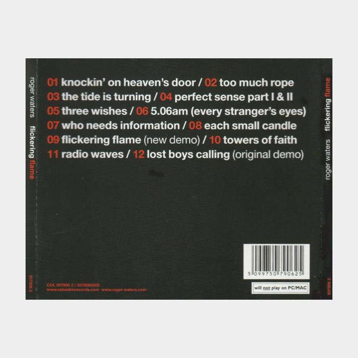 CD Roger Waters - Flickering Flame