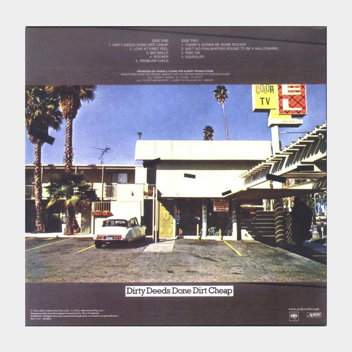 MV AC/DC - Dirty Deeds Done Dirt Cheap