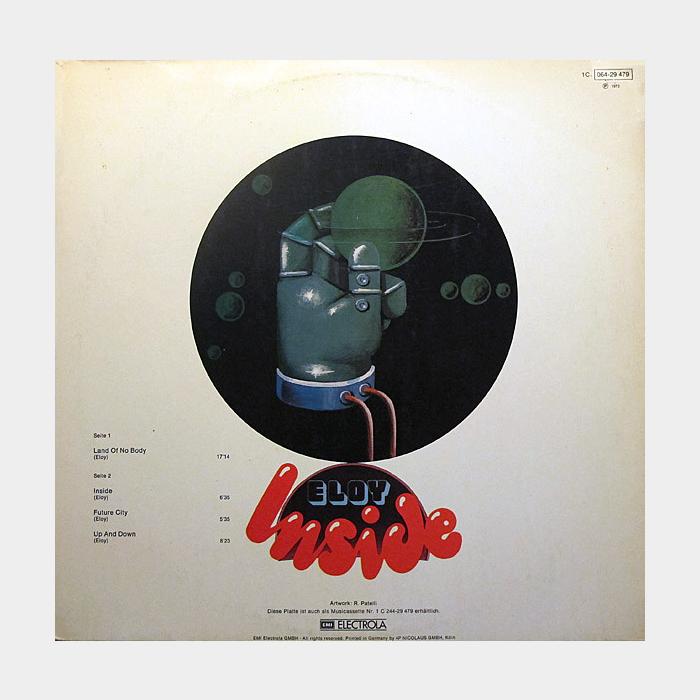 Eloy - Inside (ex+/vg+)