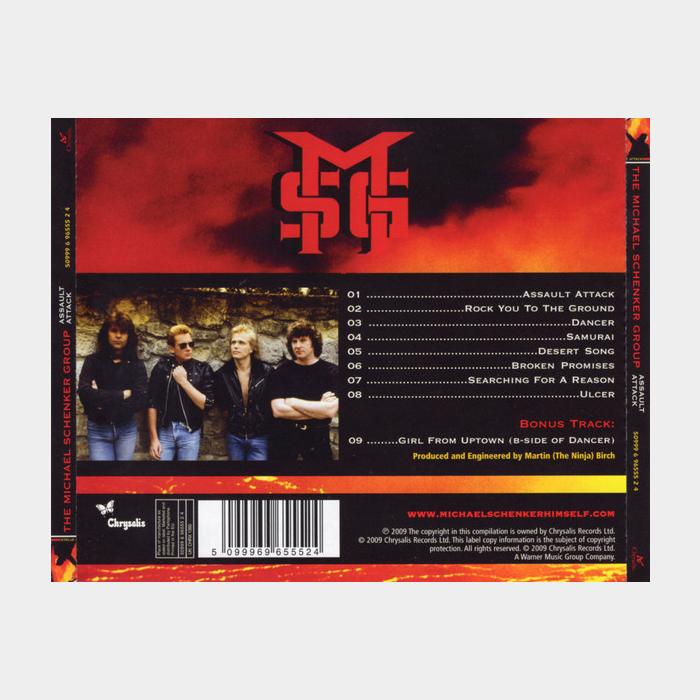 CD Michael Schenker Group - Assault Attack (ex+/ex)
