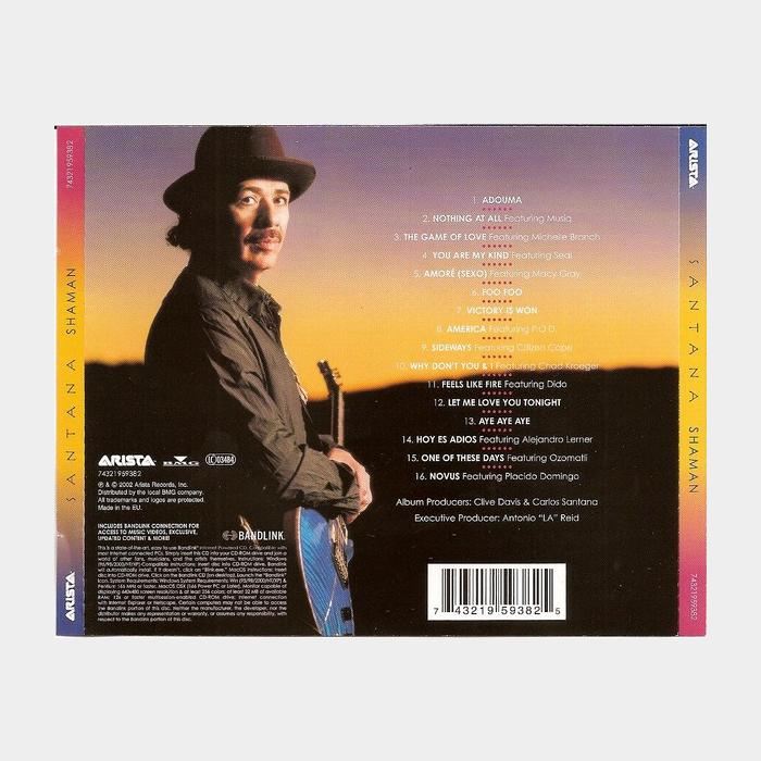 CD Santana - Shaman (little scratch)