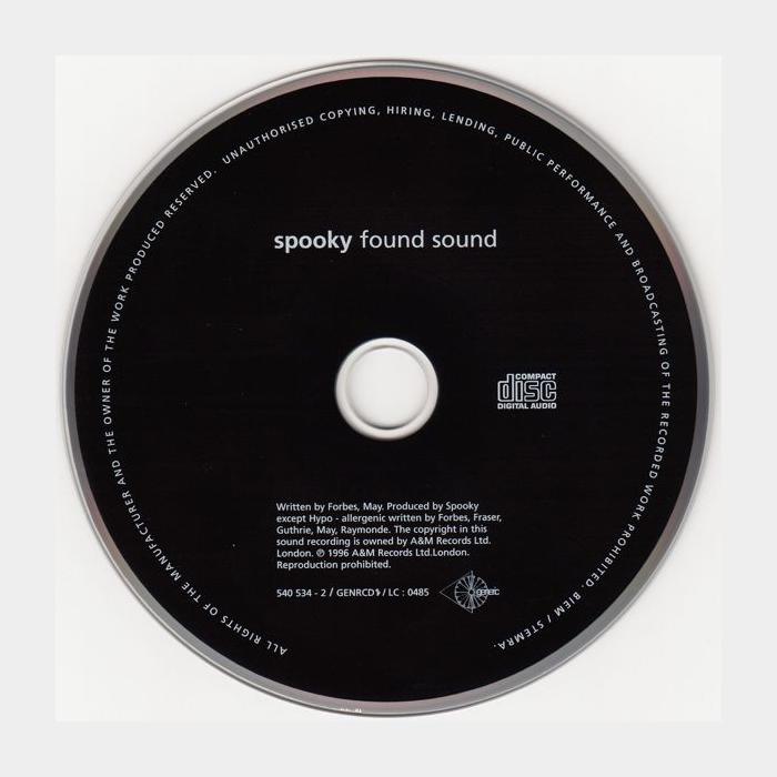 CD Spooky - Found Sound (ex/ex)