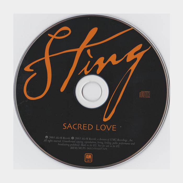 CD Sting - Sacred Love