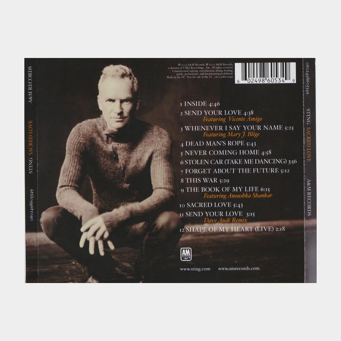 CD Sting - Sacred Love