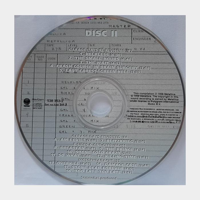 CD Metallica - Garage Inc. 2CD
