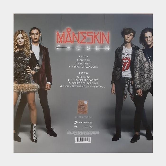 Maneskin - Chosen (sealed, 180g, Blue LP)