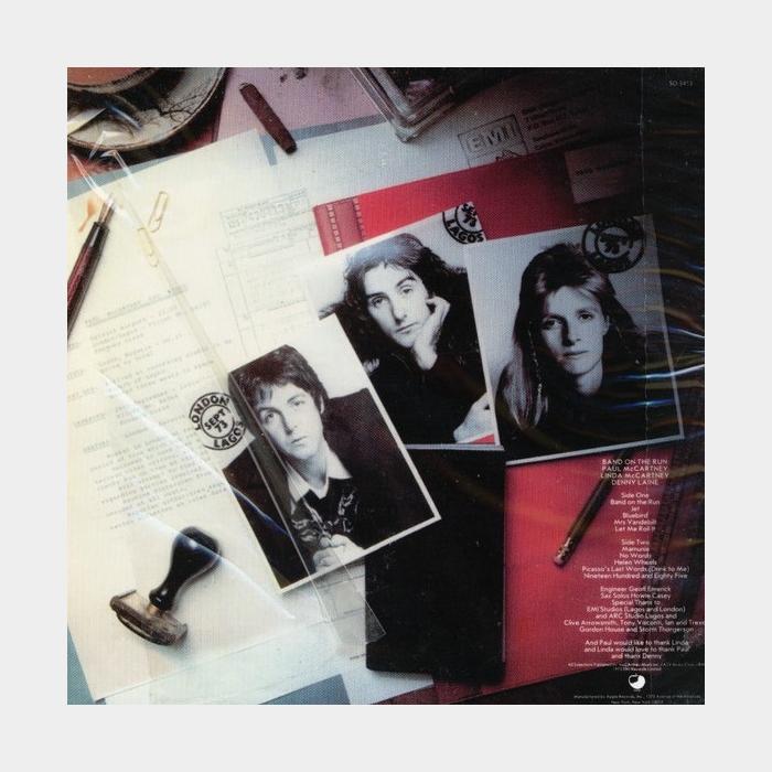 MV Paul McCartney & Wings - Band On The Run