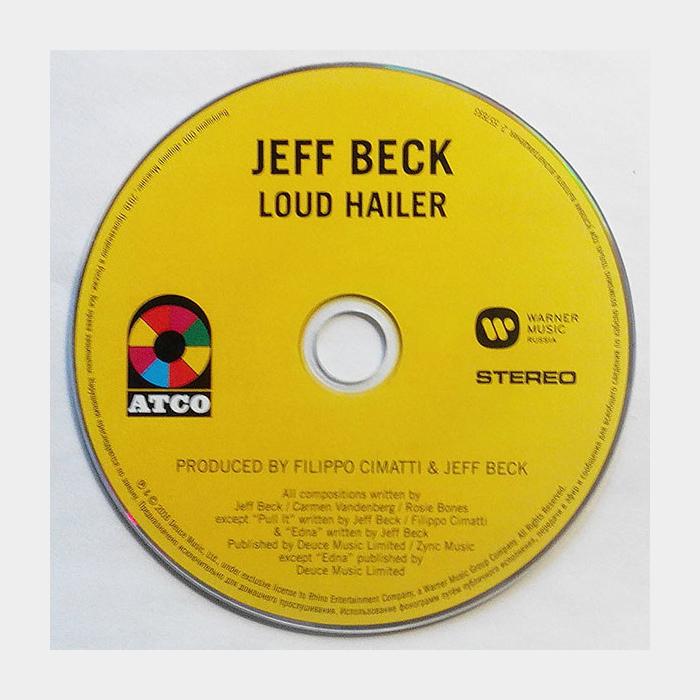 CD Jeff Beck - Loud Hailer (ex+/ex, License)