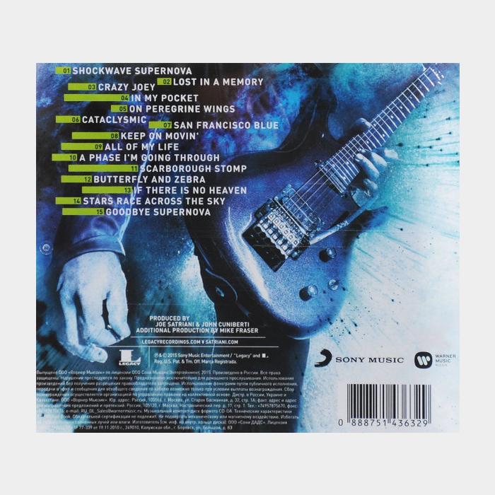 CD Joe Satriani - Shockwave Supernova (ex+/ex, License)