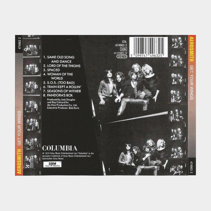 CD Aerosmith - Get Your Wings