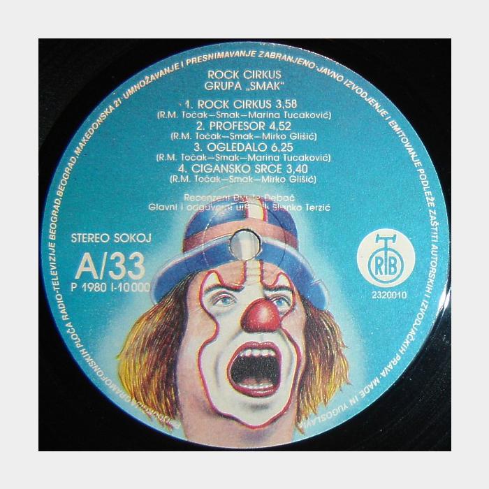 Smak - Rock Cirkus (ex+/ex+)