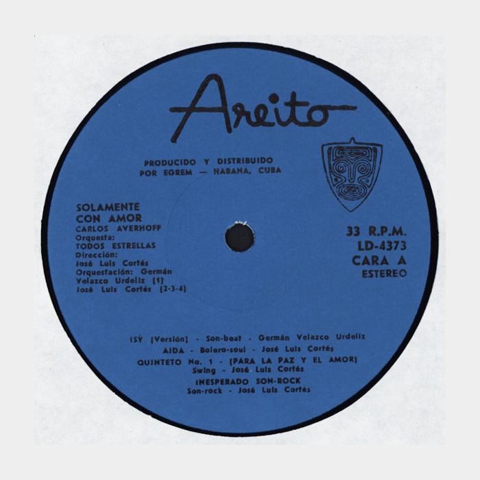 Averhoff - Solamente Con Amor (ex+/ex+)