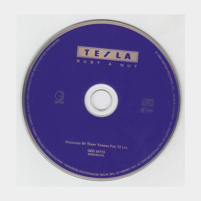 CD Tesla - Bust A Nut (ex+/ex)