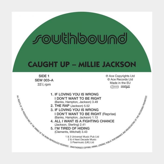 Millie Jackson - Caught UP (m/ex+, 180g)
