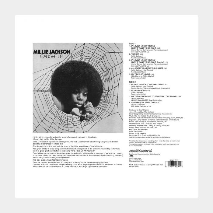 Millie Jackson - Caught UP (m/ex+, 180g)