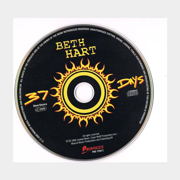 CD Beth Hart - 37 Days