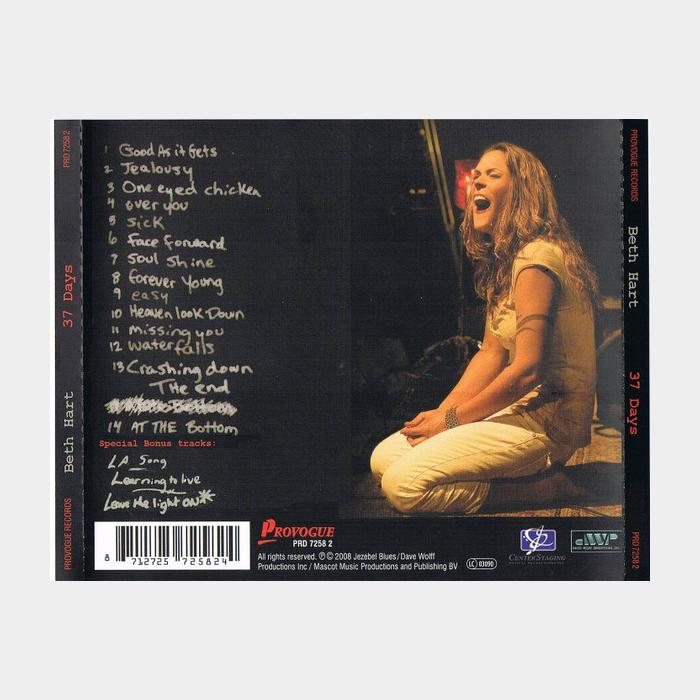 CD Beth Hart - 37 Days