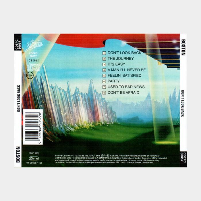 CD Boston - Don't Look Back