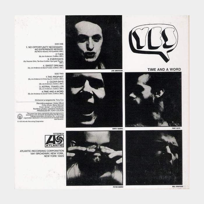 MV Yes - Time And A Word