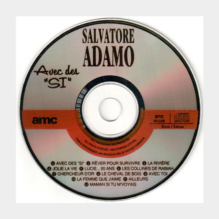 CD Adamo - Avec Des 