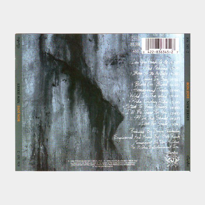 CD Bon Jovi - New Jersey