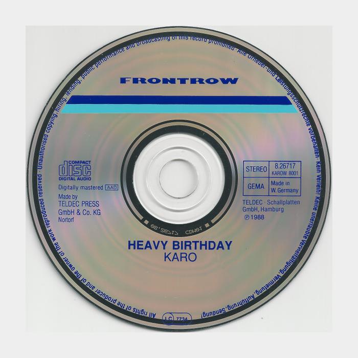 CD Karo - Heavy Birthday