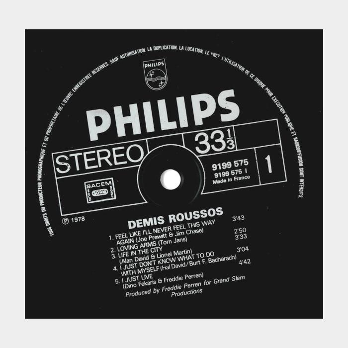 Demis Roussos - Demis Roussos (ex+/ex-)
