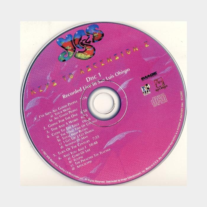 CD Yes - Keys To Ascension 2CD