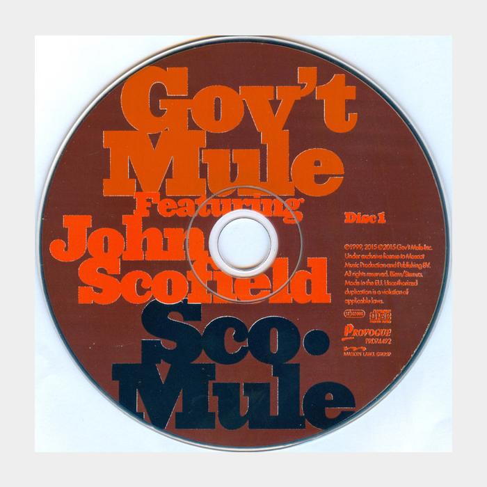 CD Gov't Mule – Sco-Mule 2CD