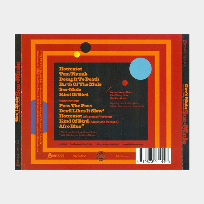 CD Gov't Mule – Sco-Mule 2CD