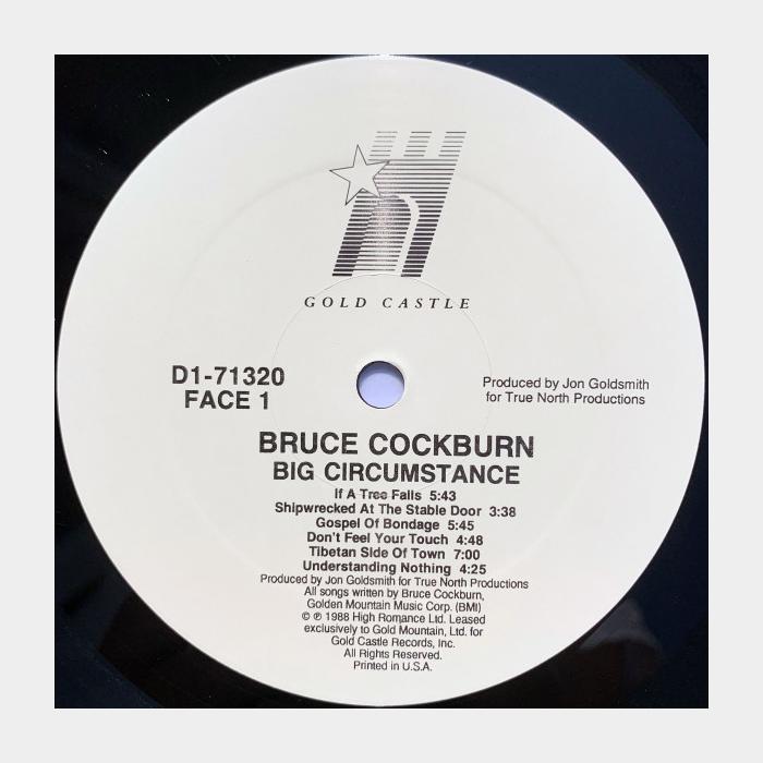 Bruce Cockburn - Big Circumstance (ex+/ex+)