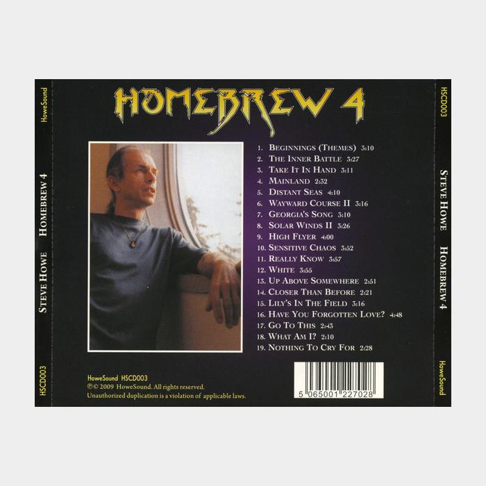 CD Steve Howe - Homebrew 4