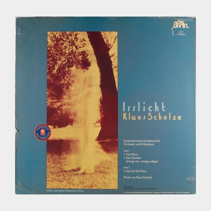 Klaus Schulze - Irrlicht (ex+/ex)