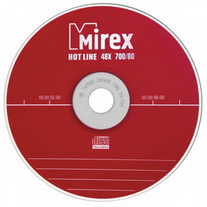 CD-R Mirex Hot Line 48x 700 MB