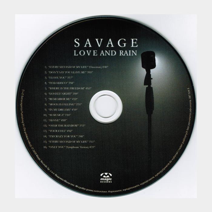 CD Savage - Love And Rain