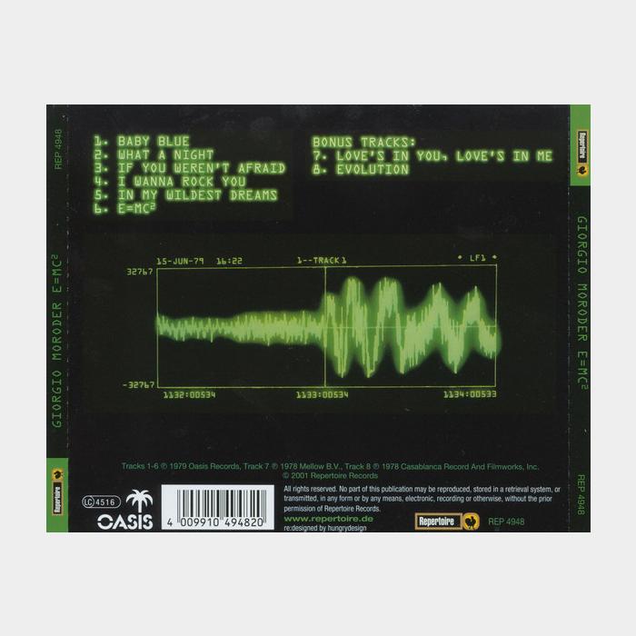 CD Giorgio Moroder - E=MC²