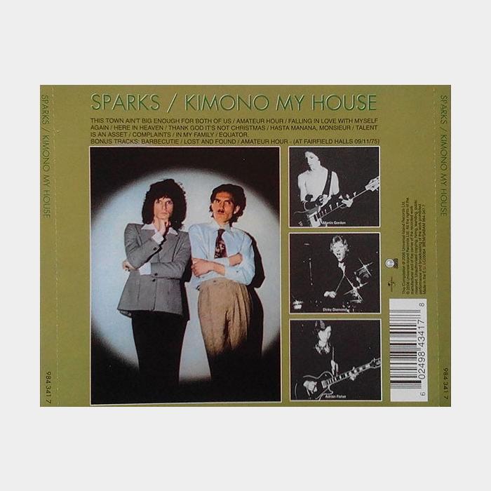 CD Sparks - Kimono My House