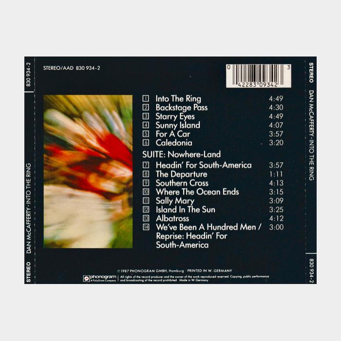 CD Dan McCafferty - Into The Ring