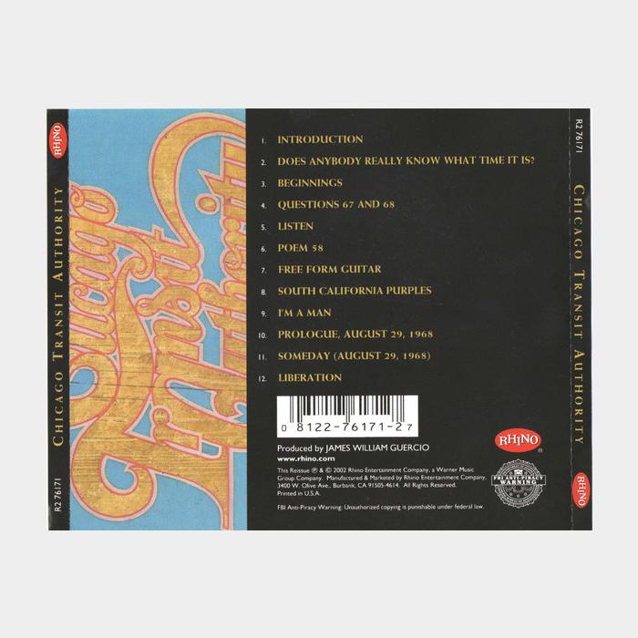 CD Chicago -  Transit Authority
