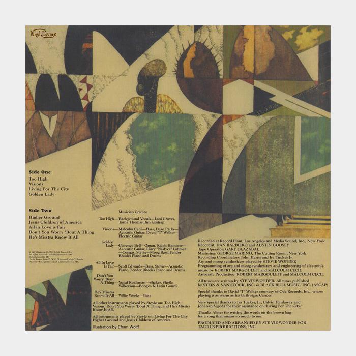 Stevie Wonder - Innervisions (sealed, 180g)