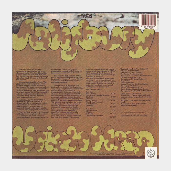 Uriah Heep - Salisbury (ex/ex)