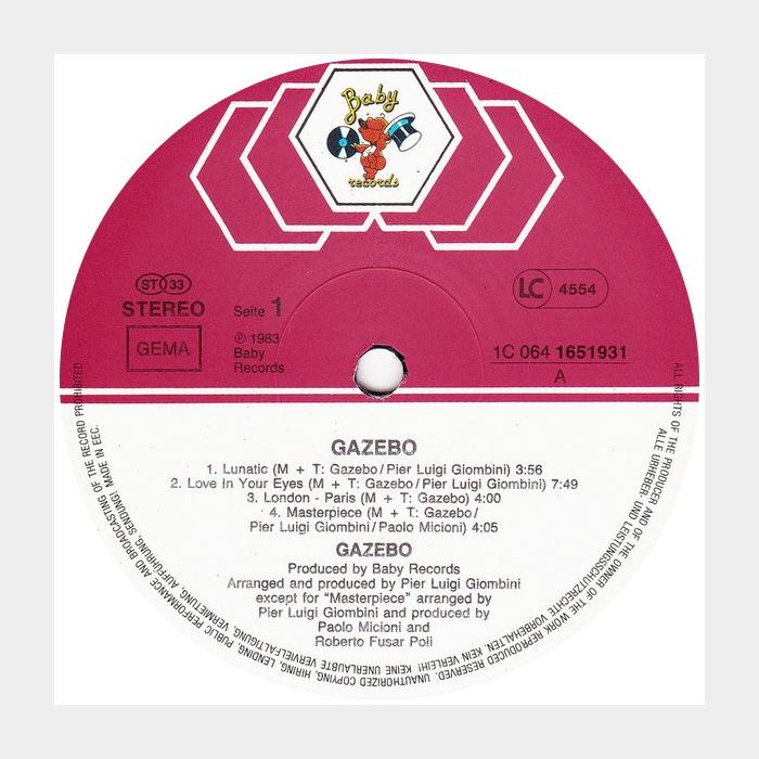 Gazebo - Gazebo (ex+/ex)