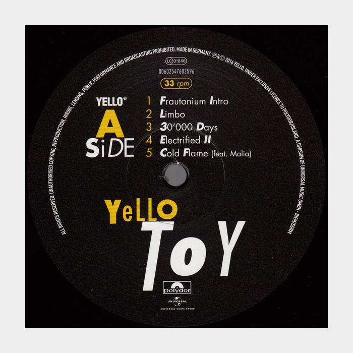 Yello - Toy 2LP (ex+/ex+, 180g)