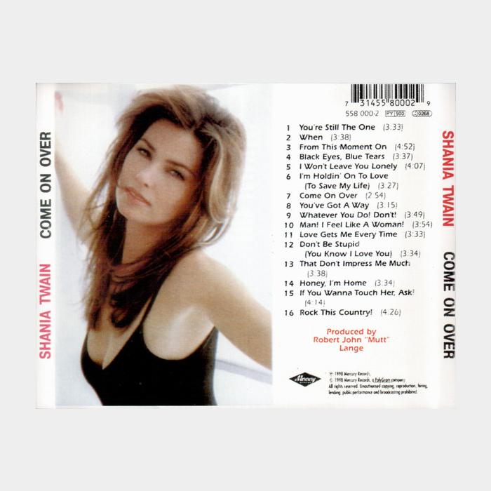 CD Shania Twain - Come On Over