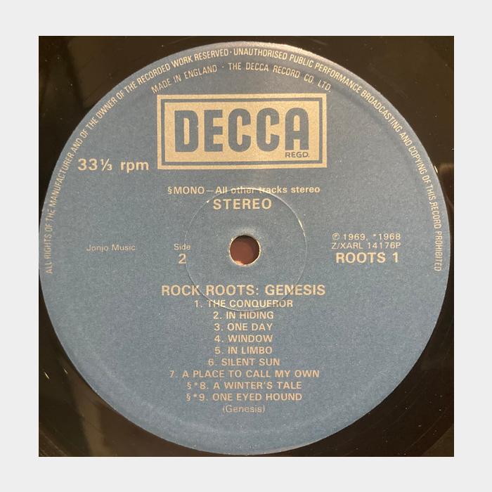 Genesis - Rock Roots (ex+/ex-)