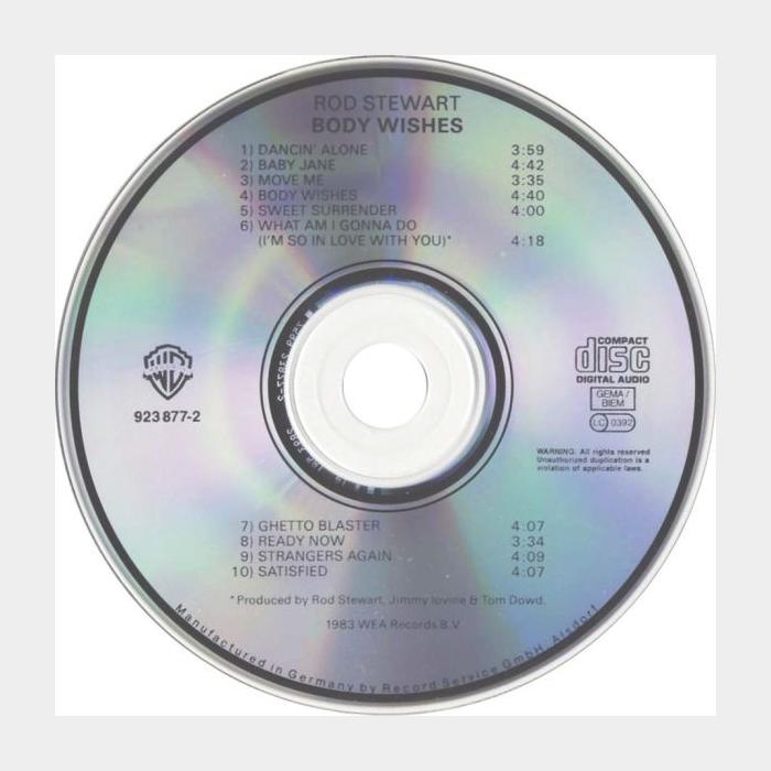 CD Rod Stewart - Body Wishes